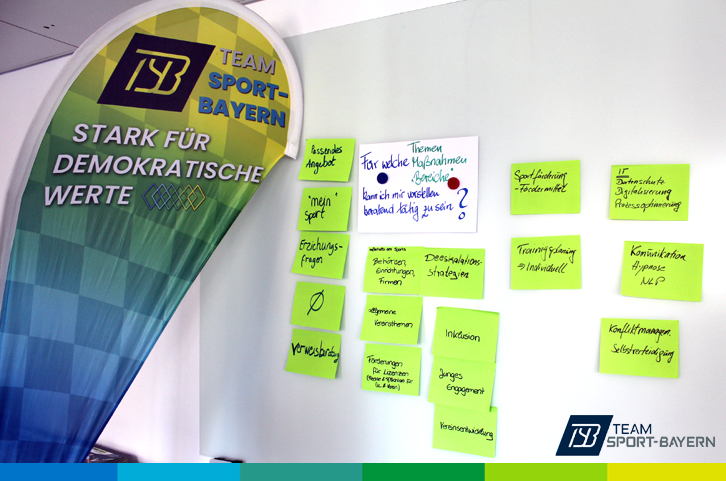 Brainstorming Beratung - Team Sport Bayern