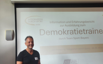 Wer­te im Sport begin­nen mit mehr Zeit für Menschen
